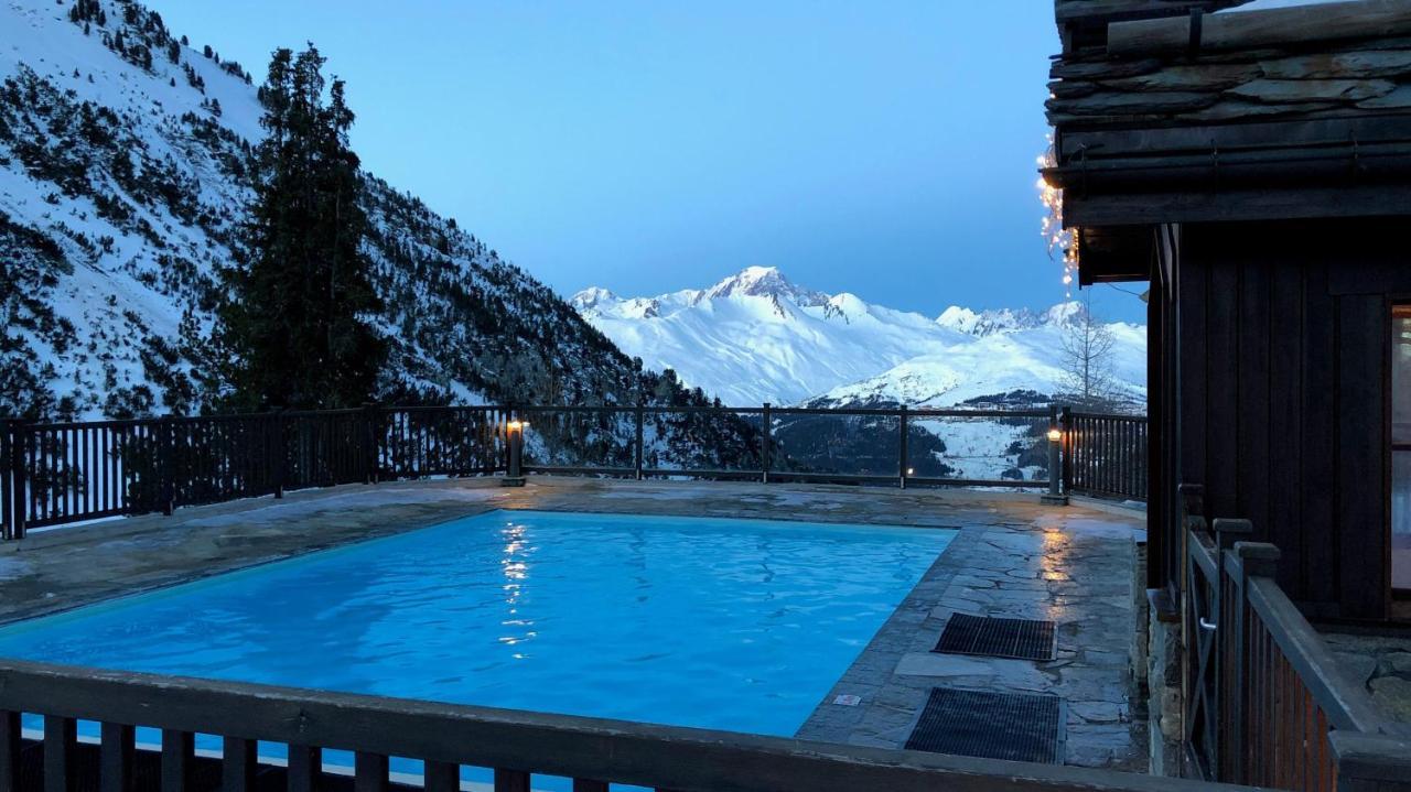 Arc 1950 - Suite De Prestige - Cheminee Interieur Les Arcs  Luaran gambar